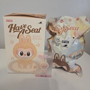 POPMART - Have A Seat Labubu - OPEN BOX ONLY